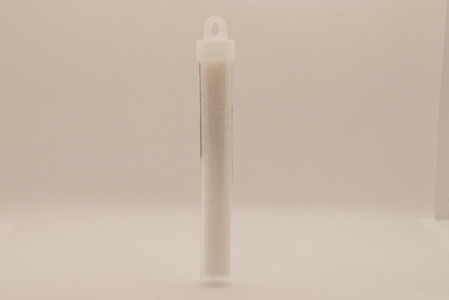 11 - 11/0 Vial Opaque White Opal