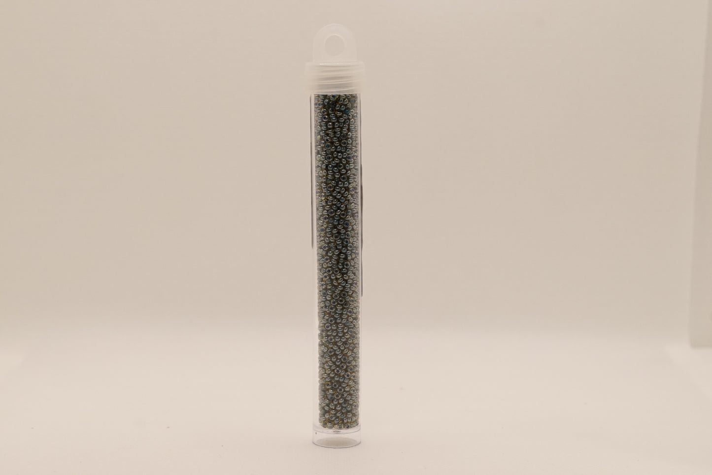 14 - 11/0 Vial Crystal C/L Light Blue