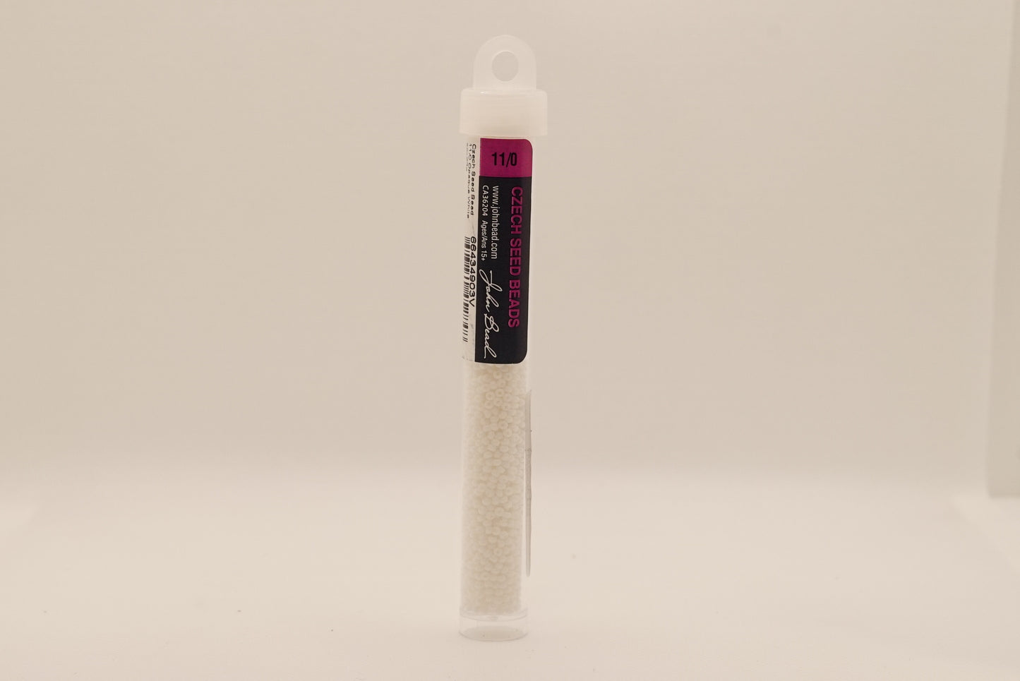 30 - 11/0 Vial Opaque White