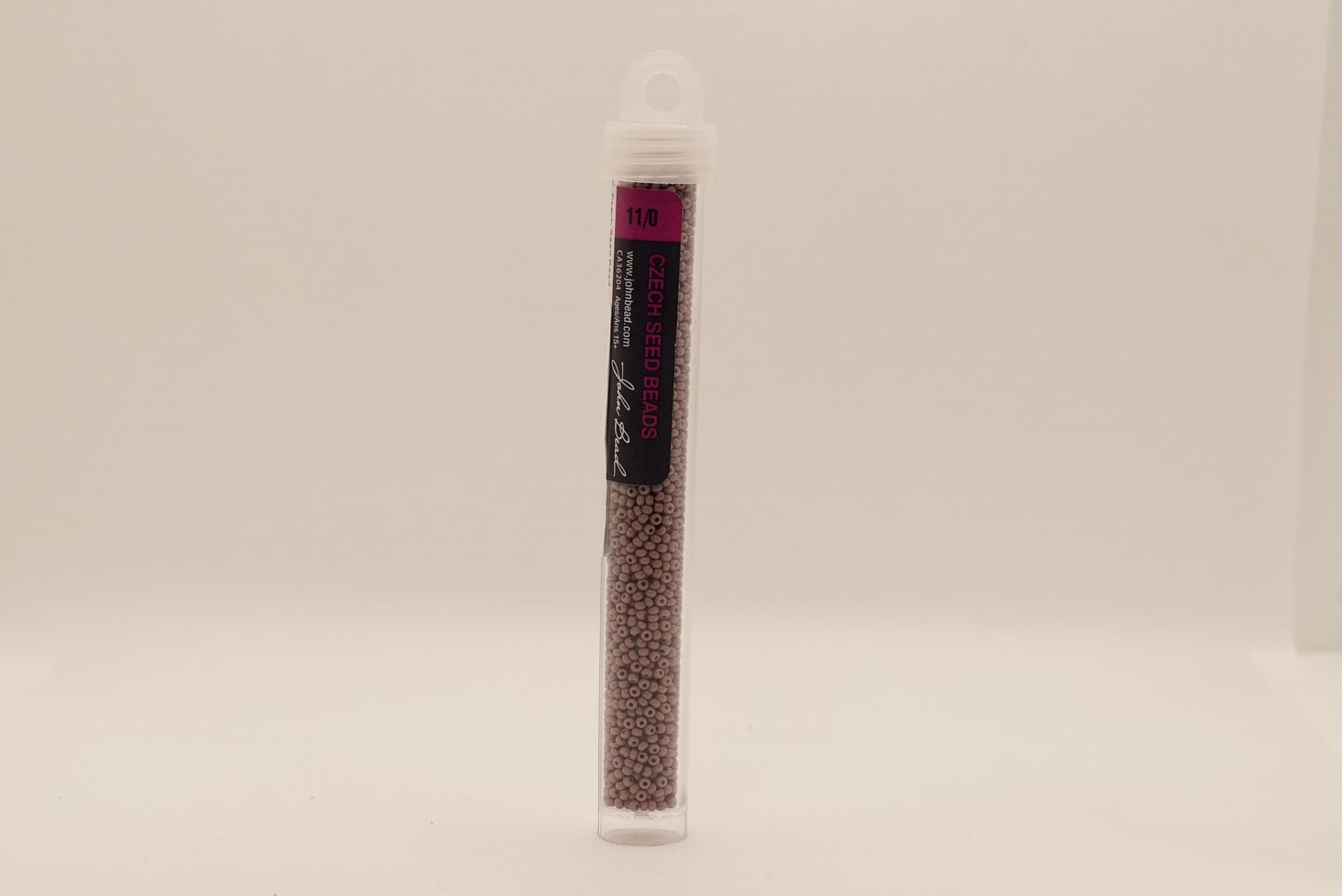 51 - 11/0 Vial Opaque Mauve