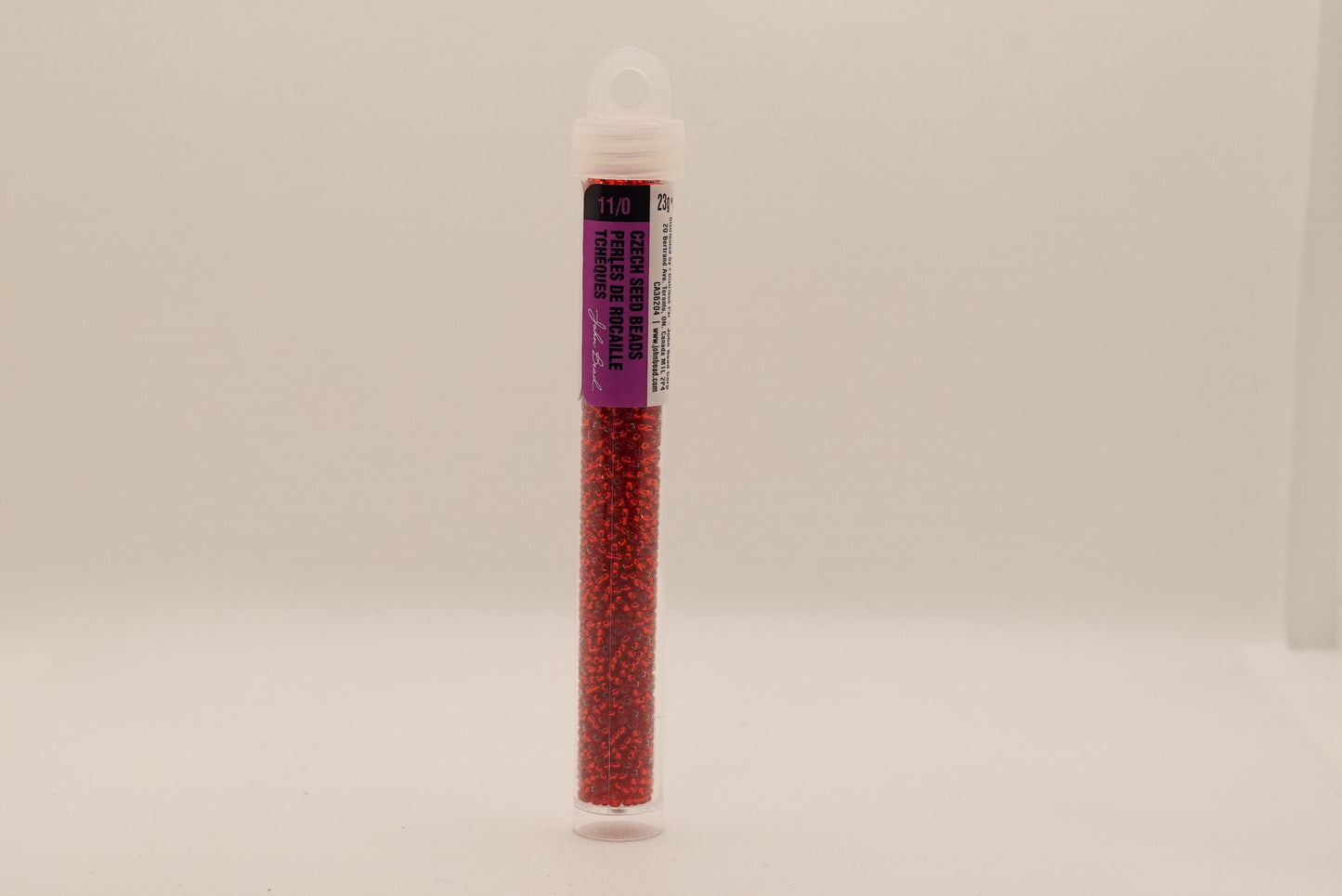 84 - 11/0 Vial S/L Light Red