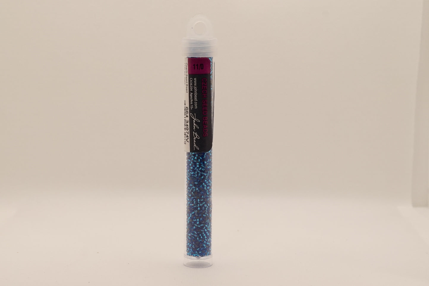 87 - 11/0 Vial S/L Dark Aqua