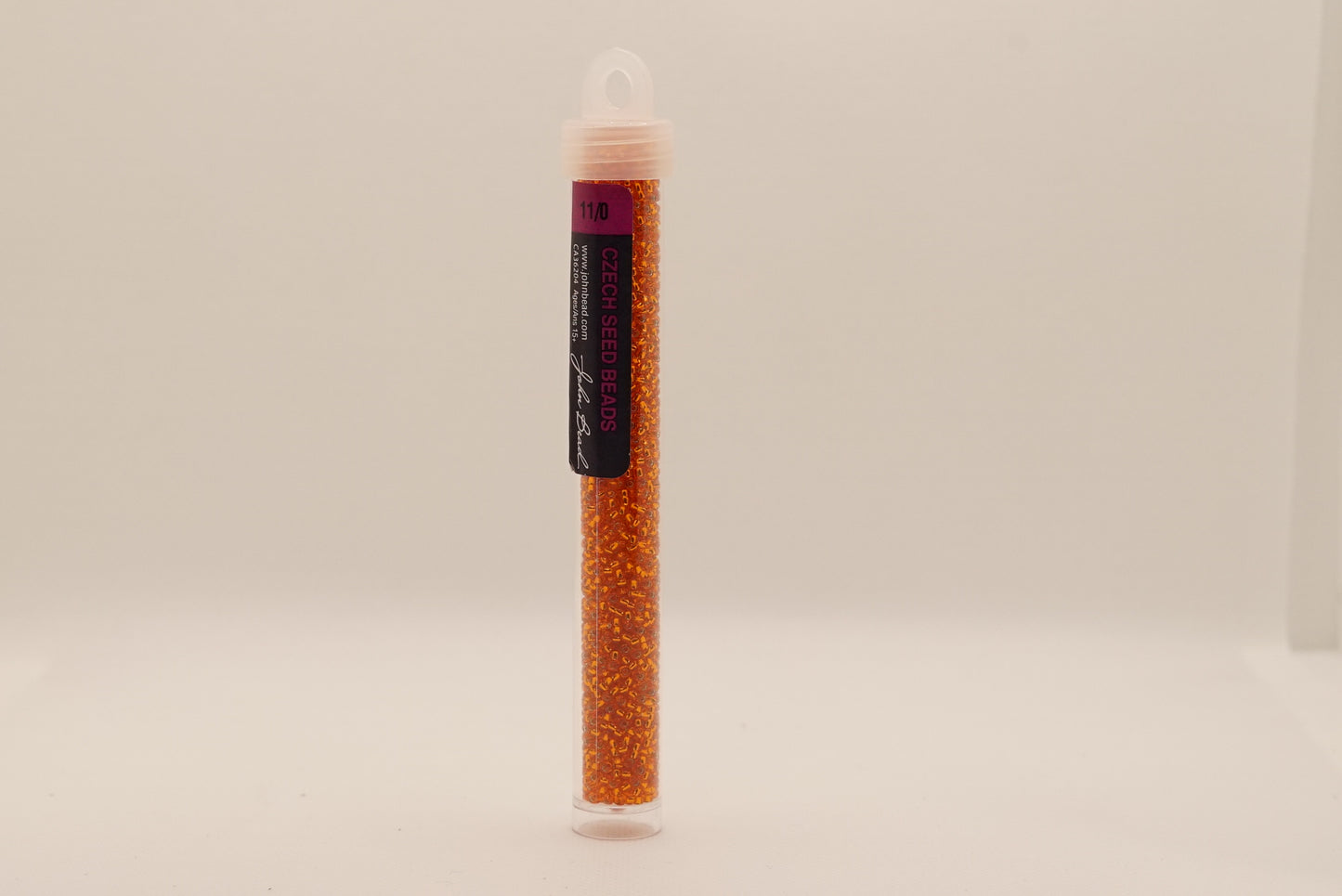 96 - 11/0 Vial S/L Orange