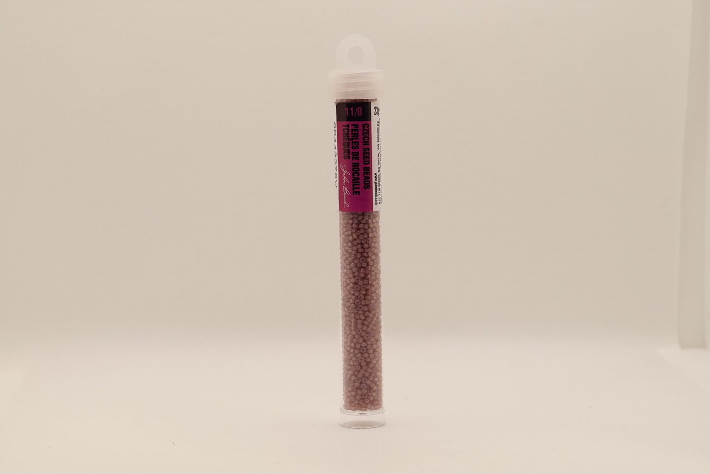 223 - 11/0 Vial Alabaster Brown Solgel