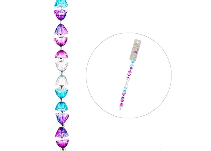 Crystal Lane Bead Strand Lotus Mix