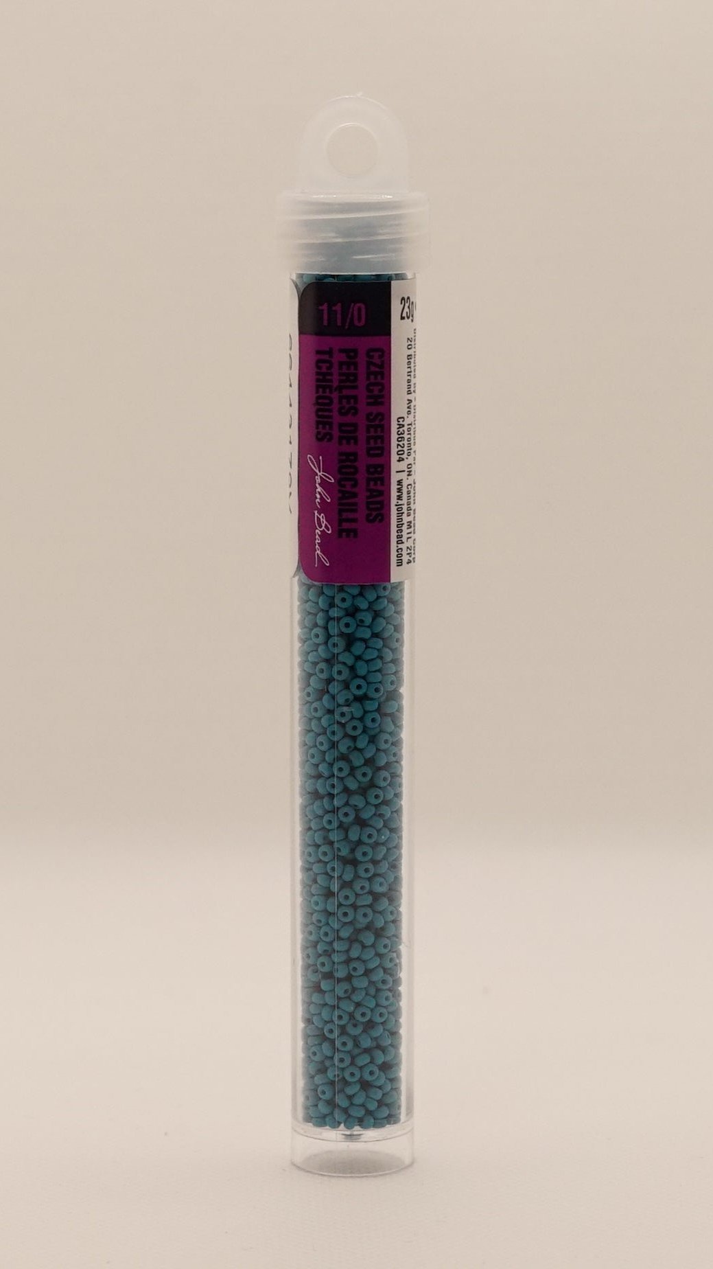 11/0 PermaLux Dyed Chalk Teal Matt 282