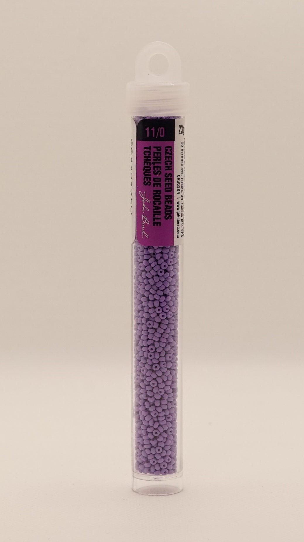 11/0 PermaLux Dyed Chalk Dark Violet Matt 286
