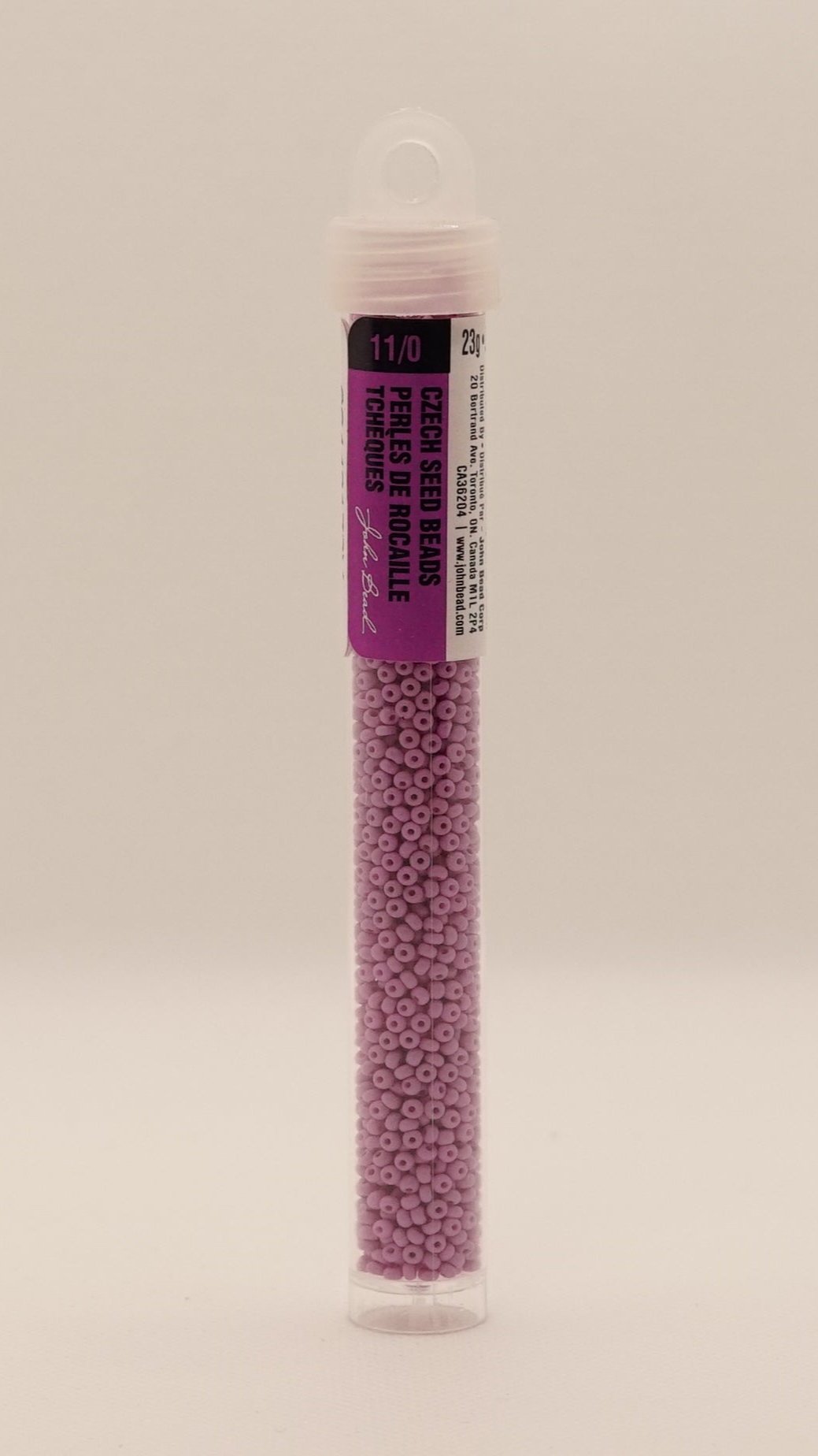 11/0 PermaLux Dyed Chalk Violet Matt 288