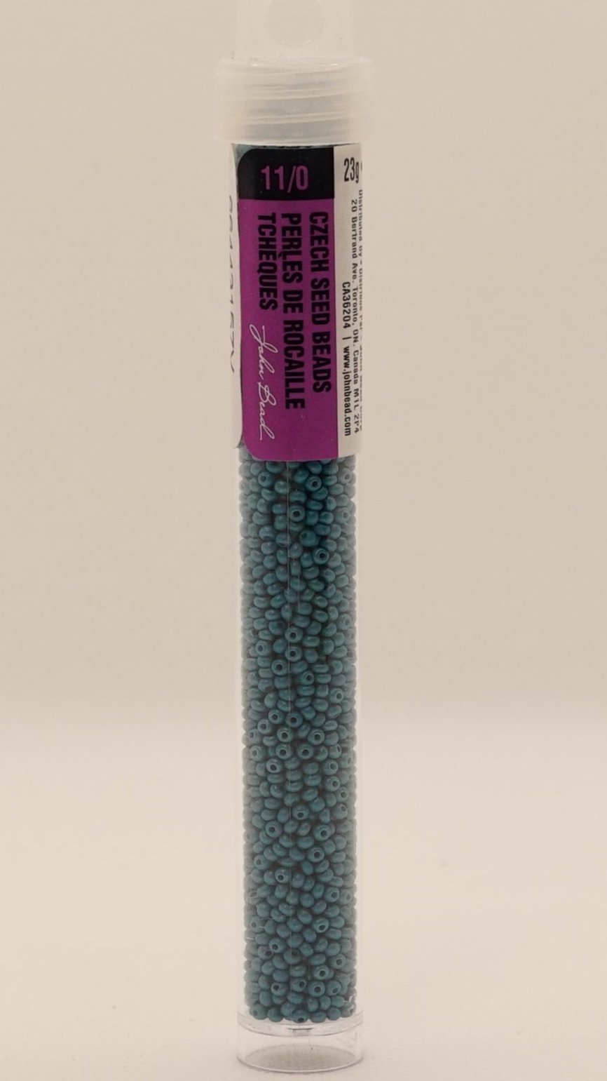 11/0 PermaLux Dyed Chalk Teal 304