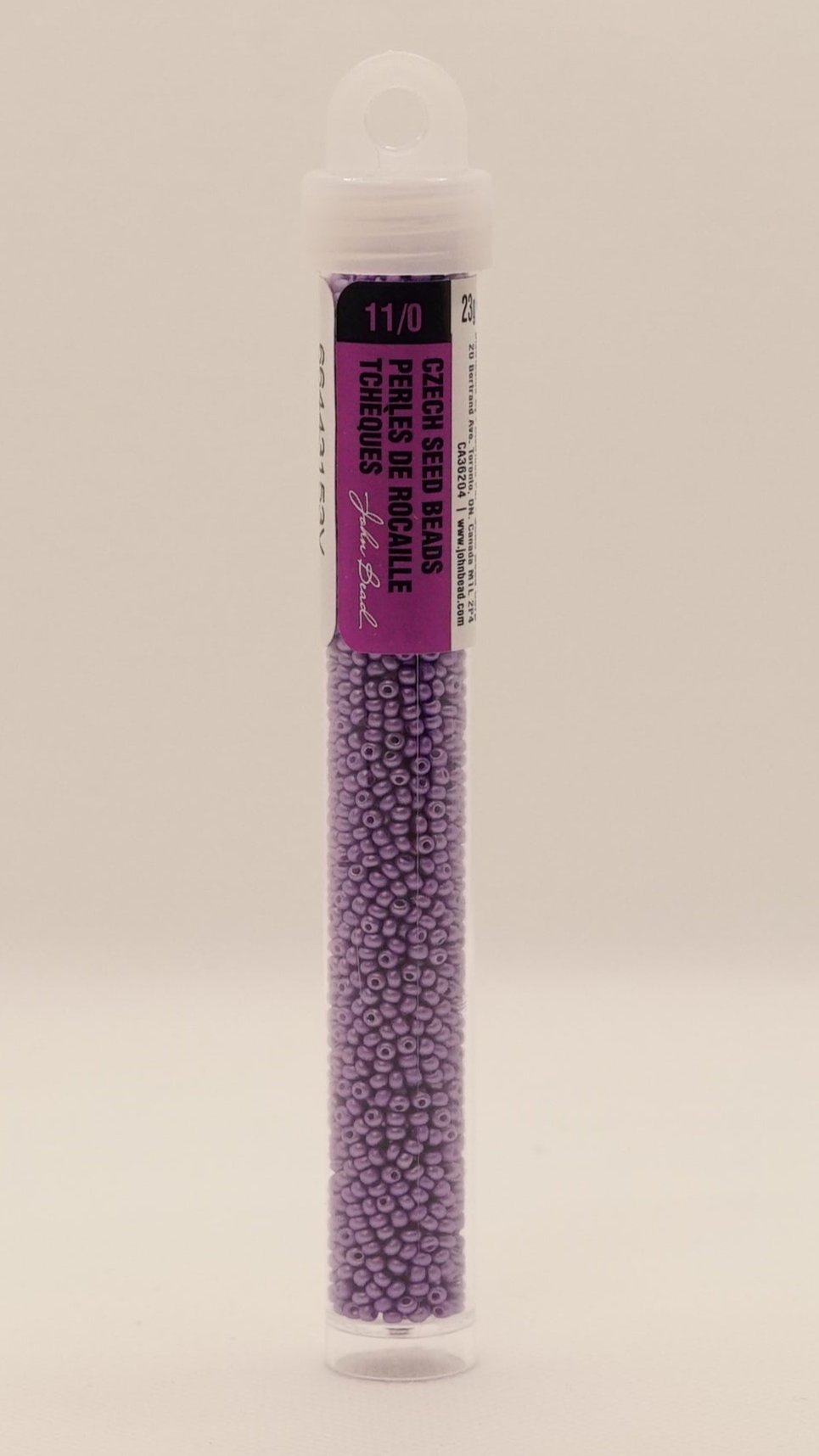 11/0 PermaLux Dyed Chalk Purple 309
