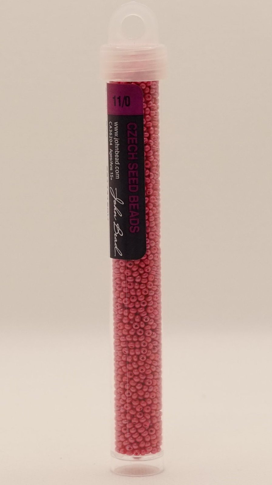 11/0 PermaLux Dyed Chalk Fuchsia 311