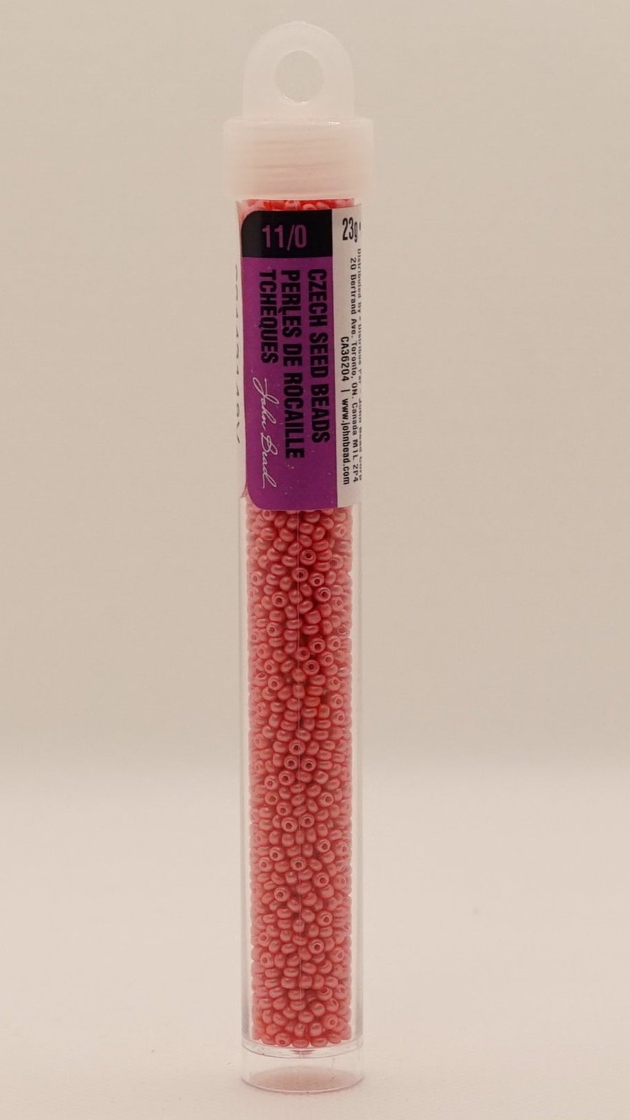 11/0 PermaLux Dyed Chalk Pink 313