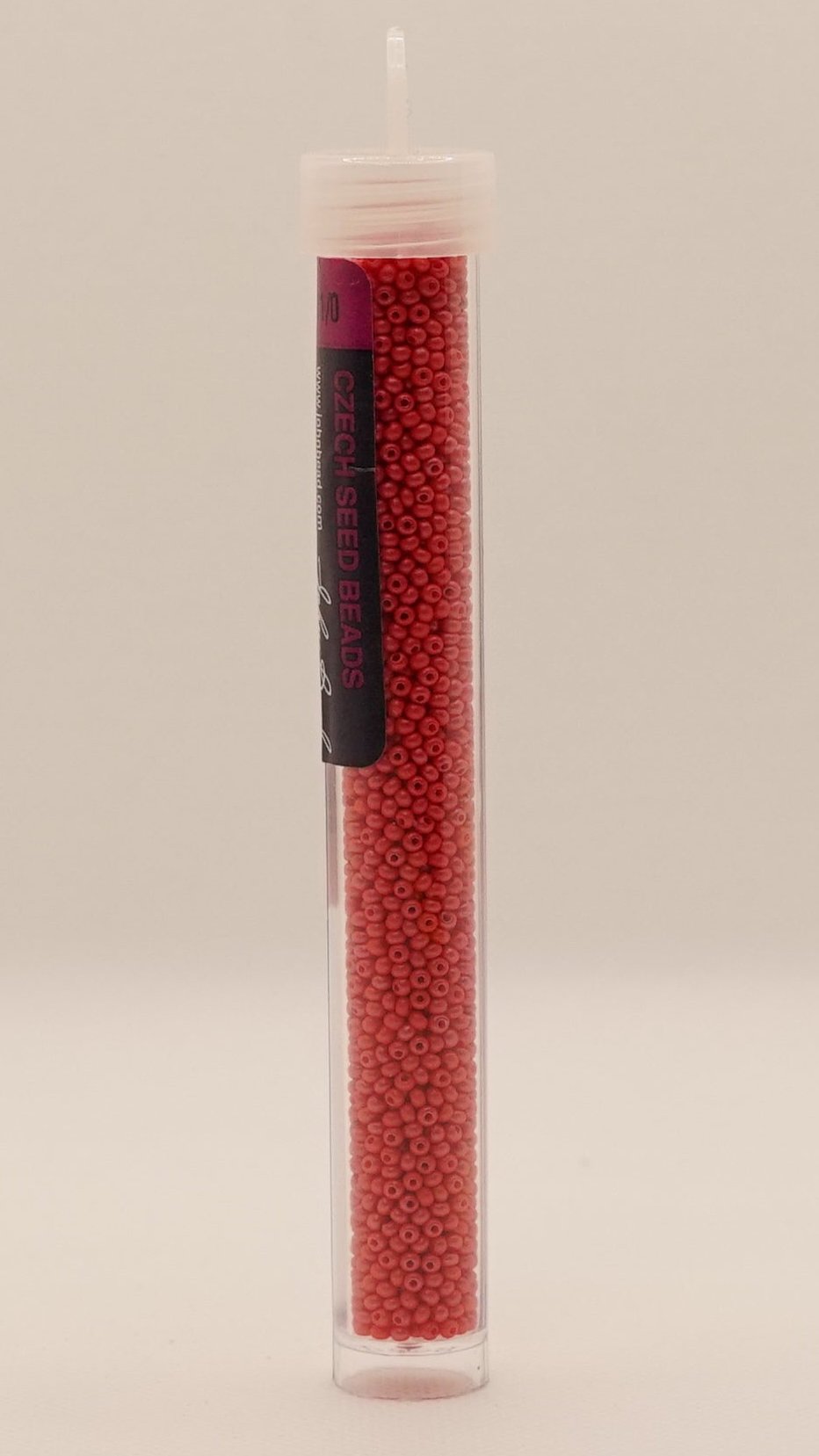 11/0 PermaLux Dyed Chalk Red 314