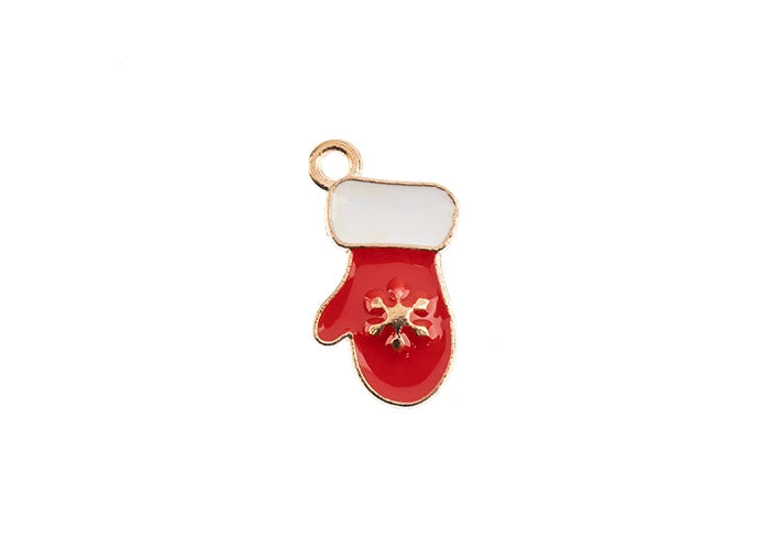 Sweet & Petite Holiday Charms 19x10.5mm Mitten 8pcs