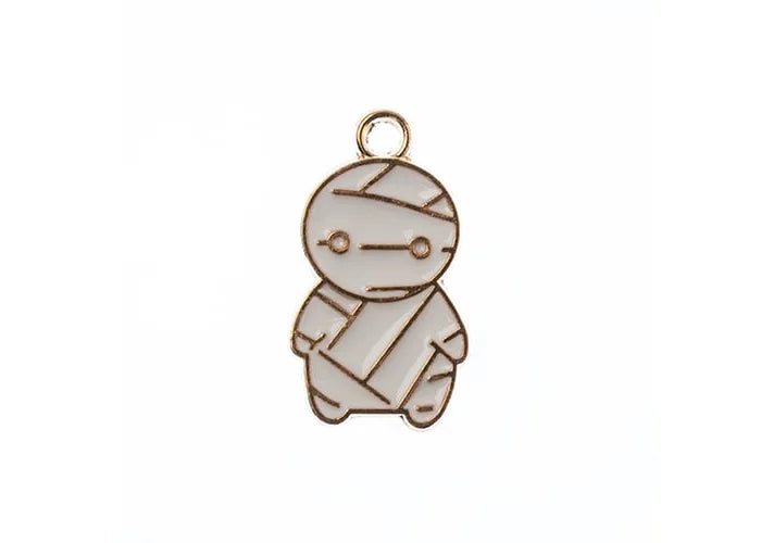 Sweet & Petite Halloween Charms 21.5x12mm Mummy 10pcs