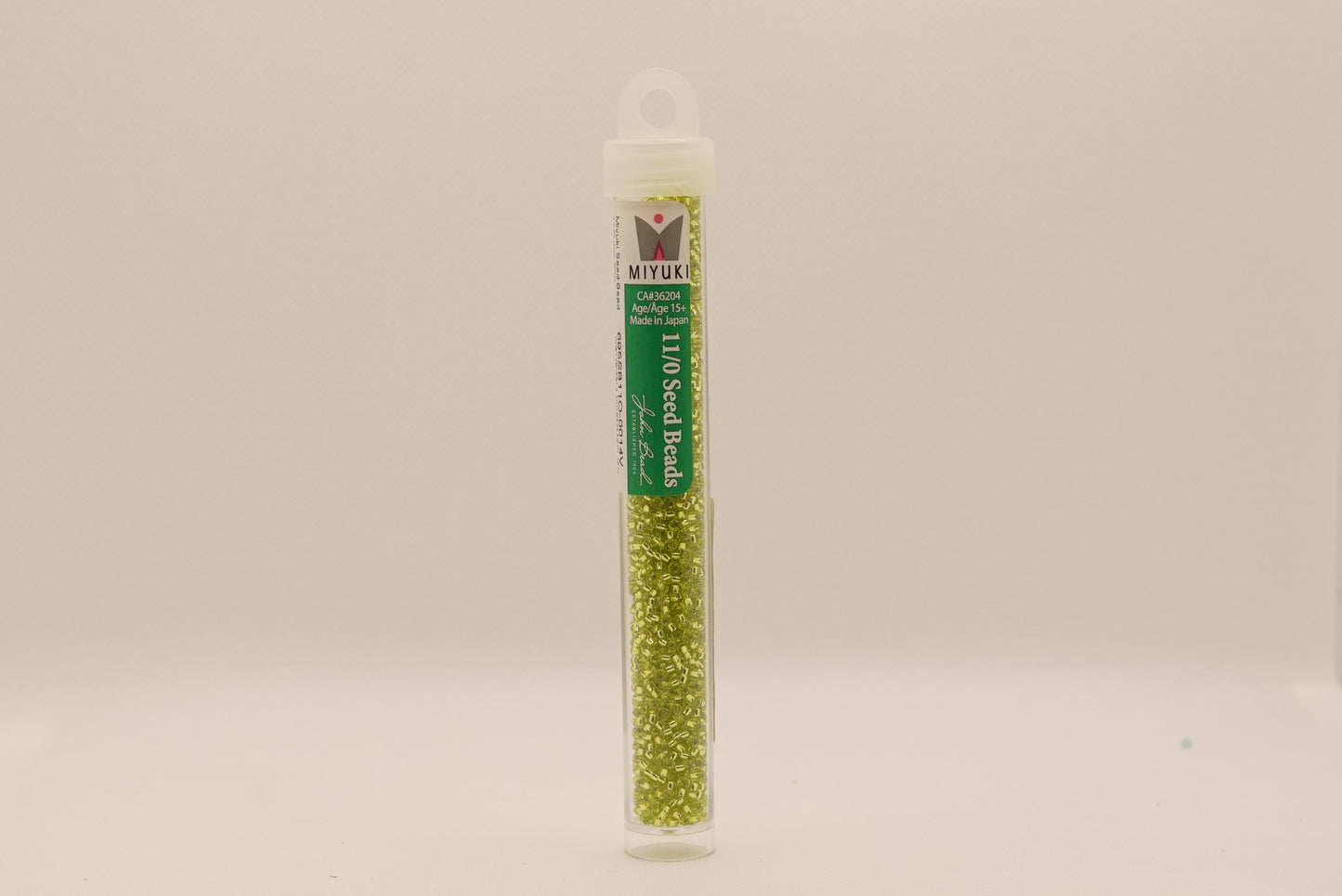 333 - Miyuki Seed Bead 11/0 Chartreuse Silver Lined