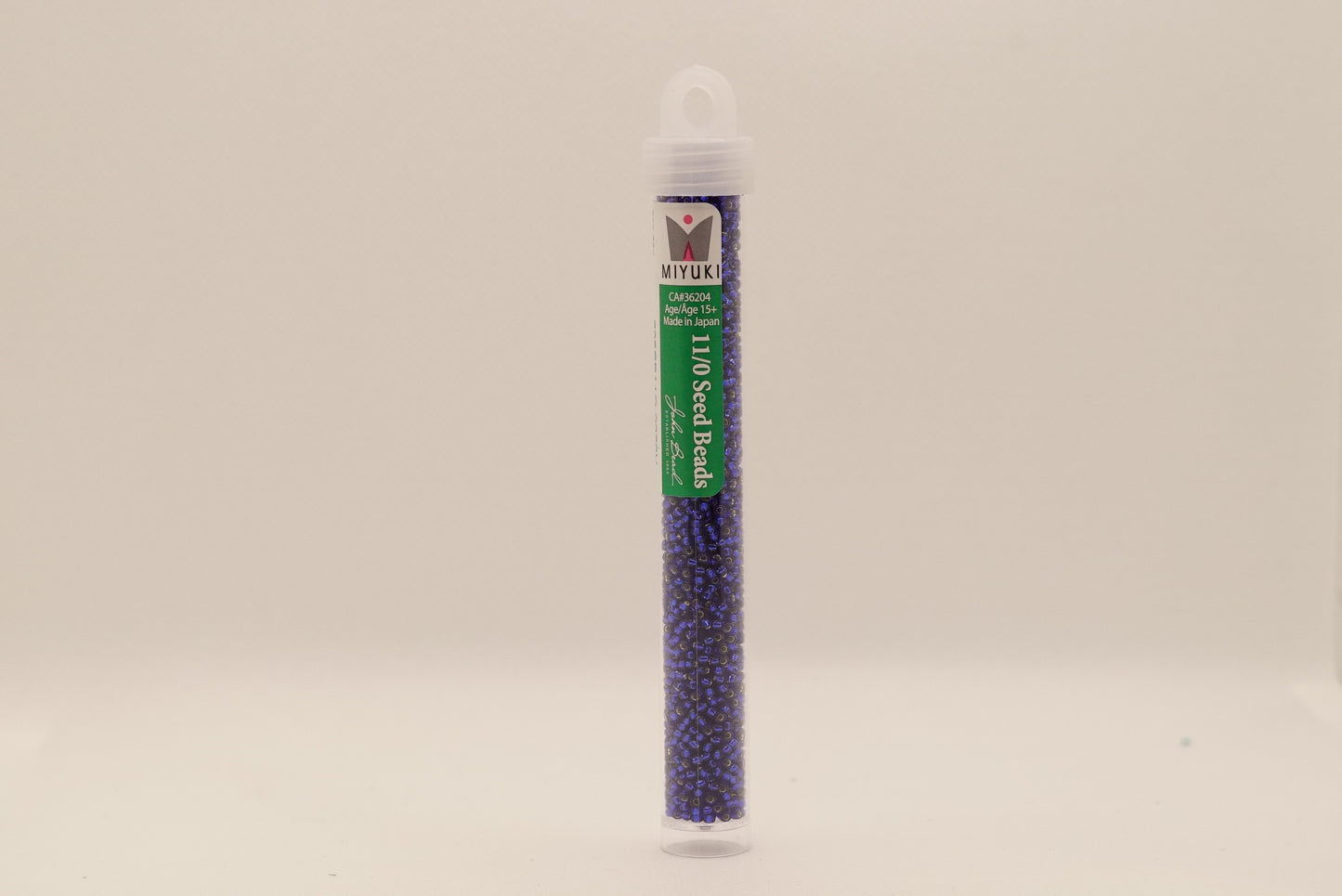337 - Miyuki Seed Bead 11/0 Cobalt Silver Lined