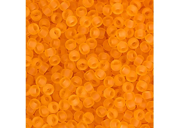 347 - Miyuki Seed Bead 11/0 Lt.Topaz Transparent Matte