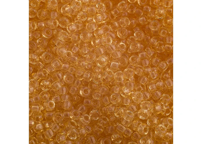 348 - Miyuki Seed Bead 11/0 Transparent Light Topaz