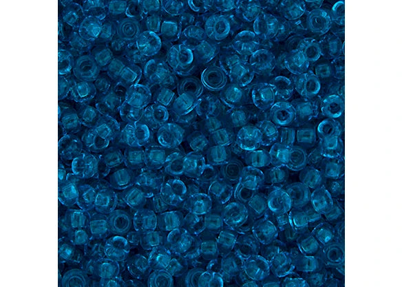 358 - Miyuki Seed Bead 11/0 Capri Blue Transparent