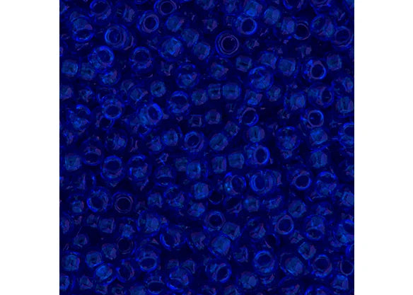 371 - Miyuki Seed Bead 11/0 Cobalt Transparent
