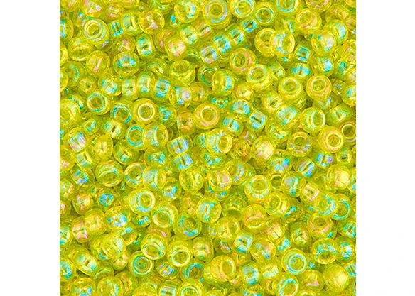 386 - Miyuki Seed Bead 11/0 Chartreuse Transparent AB