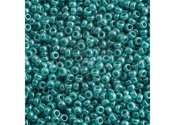 431 - Miyuki Seed Bead 11/0 Turquoise Green Opaque Luster
