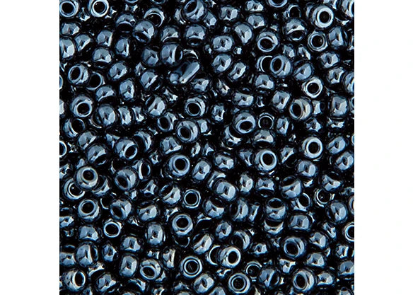 432 - Miyuki Seed Bead 11/0 Gunmetal
