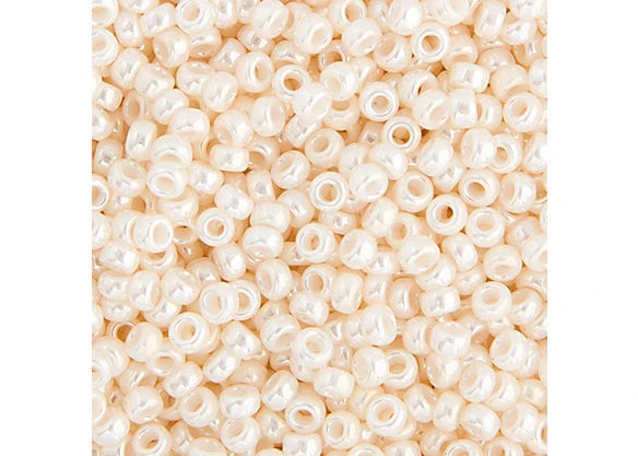 457 - Miyuki Seed Bead 11/0 Antique Ivory Pearl Ceylon