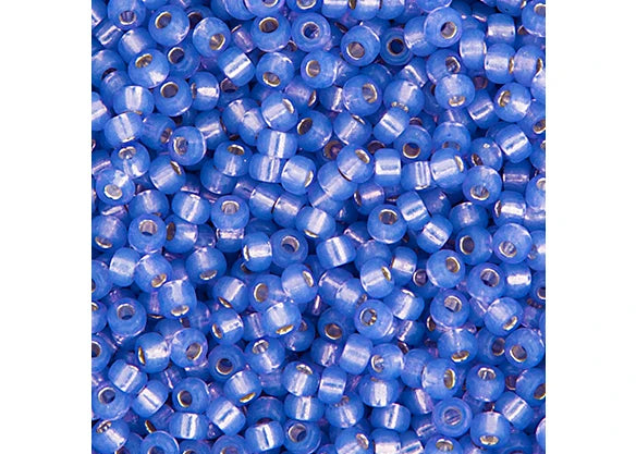 464 - Miyuki Seed Bead 11/0 Violet S/L Dyed Alabaster