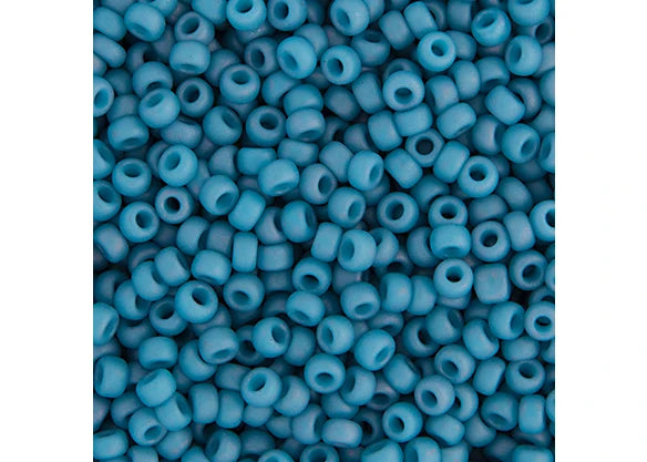 487 - Miyuki Seed Bead 11/0 Lt.Denim Opaque Matte Luster