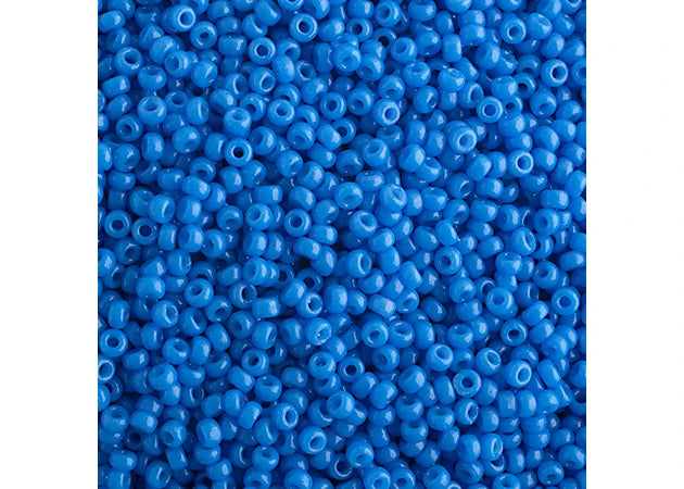 505 - Miyuki Seed Bead 11/0 Cornflower Blue Opaque Duracoat