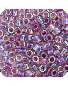Miyuki Delica 11/0 Magenta AB Lined-Dyed