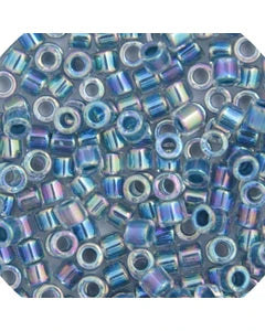 Miyuki Delica 11/0 Light Blue Lined-Dyed