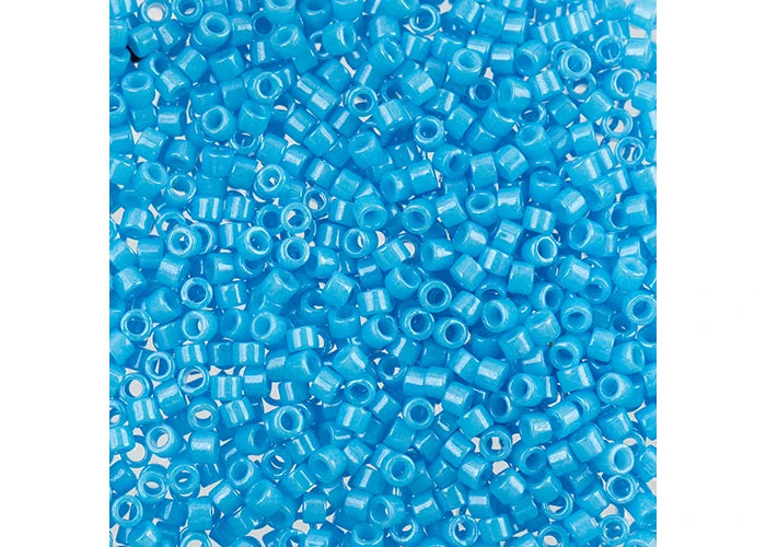 Miyuki Delica 11/0 Dark Turquoise Blue Dyed