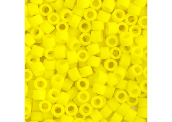 Miyuki Delica 11/0 Yellow Matt Opaque