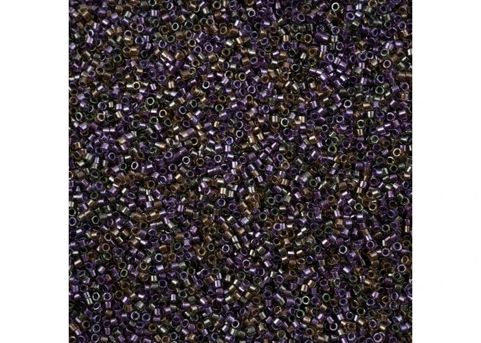 Miyuki Delica 11/0 Sparkling Purple C/L Mix