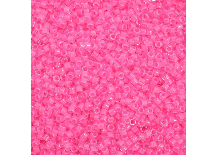 Miyuki Delica 11/0 Light Pink Luminous Neon Color
