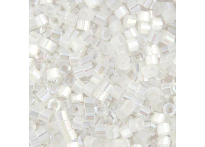 Miyuki Delica 11/0 Crystal AB Silk Satin