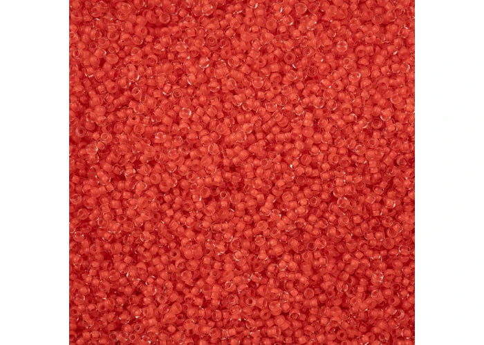 668 - 11/0 Crystal C/L Terra Intensive Orange