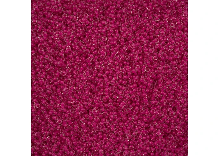 670 - 11/0 Crystal C/L Terra Intensive Pink