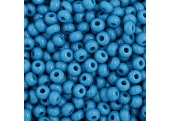 33 - 11/0 Vial Opaque Dark Blue