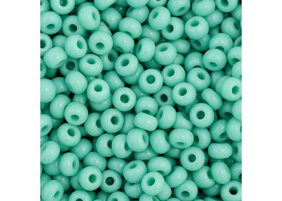 37 - 11/0 Vial Opaque Turquoise