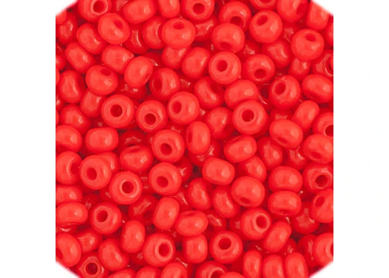 39 - 11/0 Vial Opaque Light Red