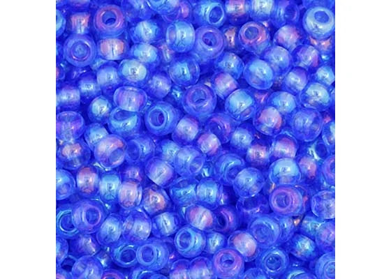 73 - 11/0 Vial Transparent Blue AB