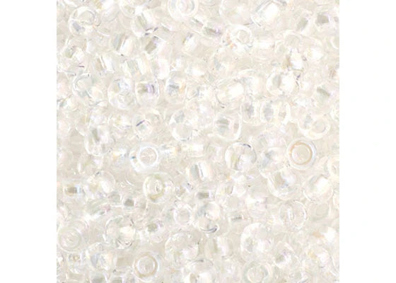 75 - 11/0 Vial Transparent Crystal AB