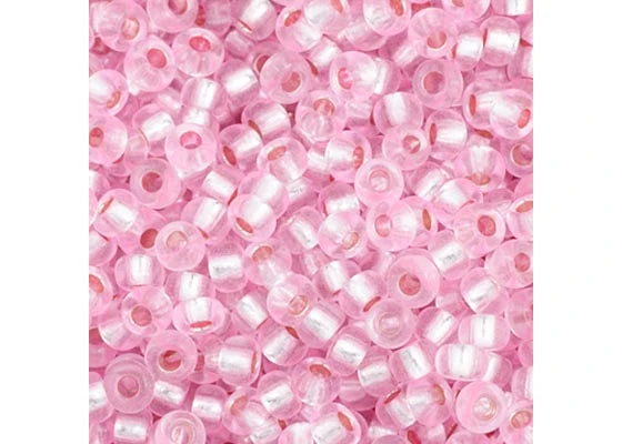 105 - 11/0 Vial S/L Pink Dyed