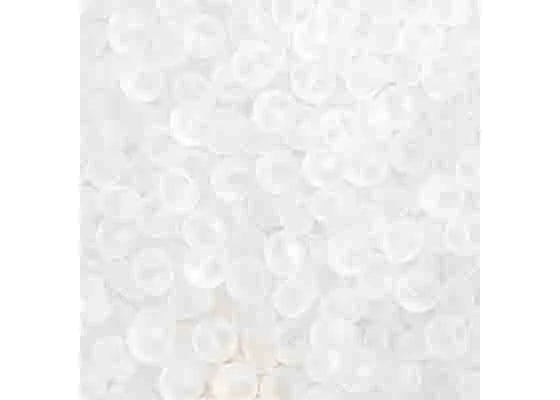 143 - 11/0 Vial Transparent Crystal Matt