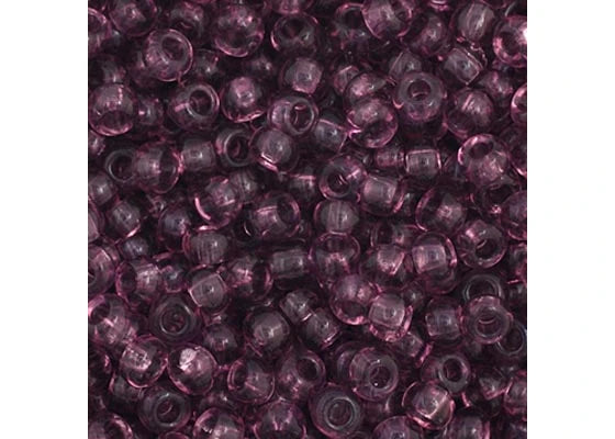 155 - 11/0 Vial Transparent Light Amethyst