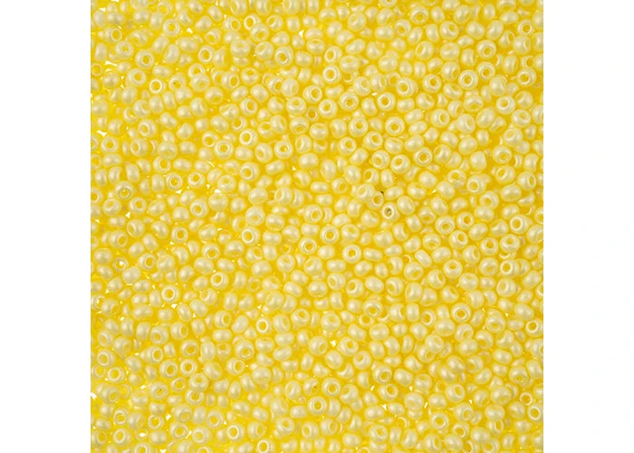11/0 PermaLux Dyed Chalk Light Yellow 321